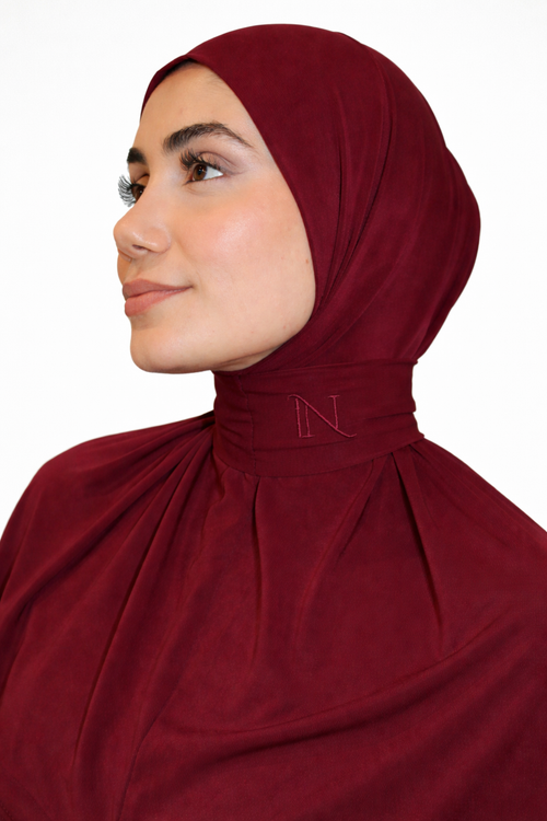 Burgundy – Signature Modal Hijab