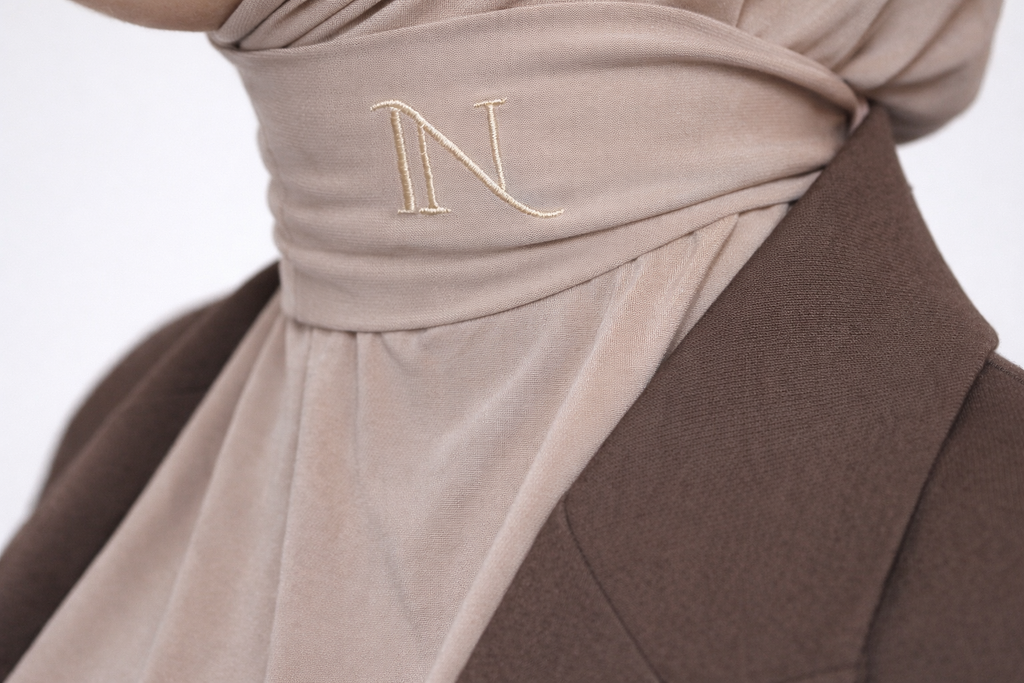 Soft Beige – Signature Modal Hijab
