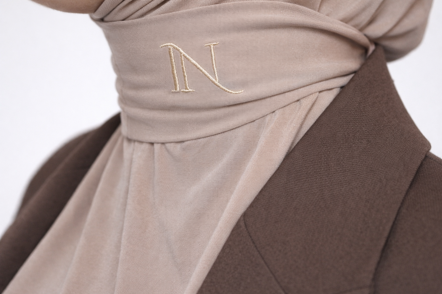 Soft Beige – Signature Modal Hijab