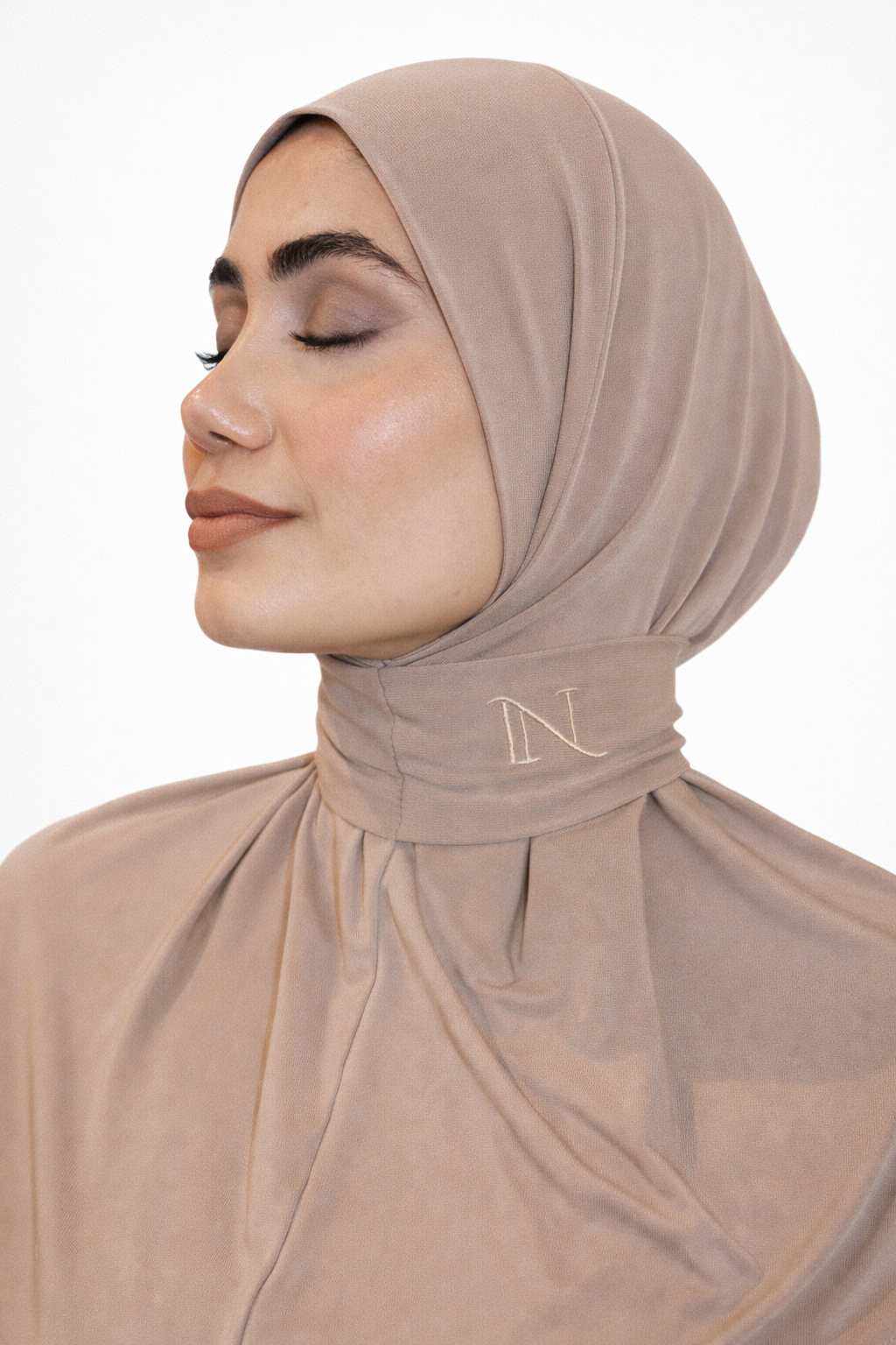 Soft Beige – Signature Modal Hijab
