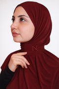 Burgundy – Signature Modal Hijab